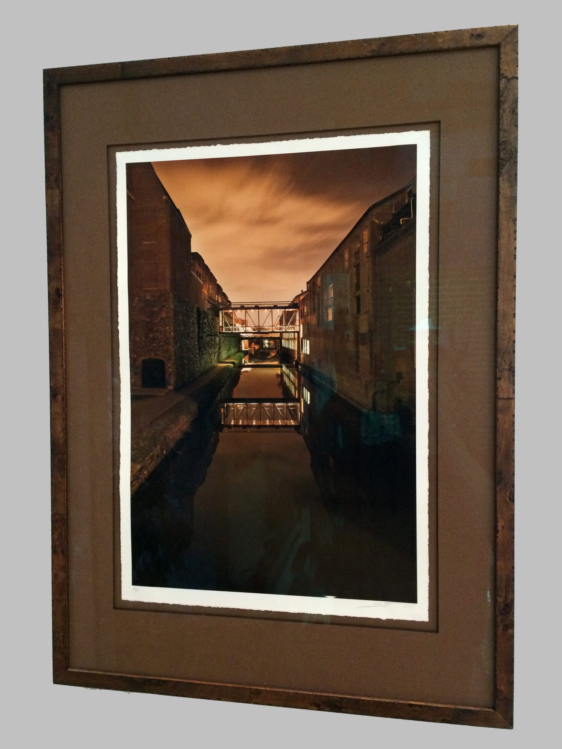 Framed print displayed in our Northern Virginia Studio