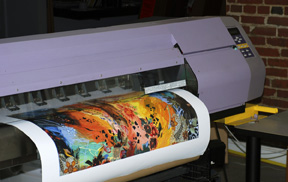 Mimaki printer previously used in our Virginia studio
